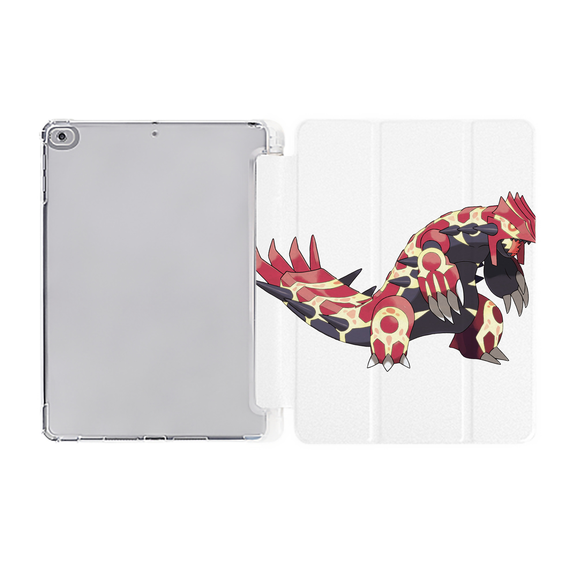 （画像用） ポケットモンスター Pokémon IPad ケース ペン収納付き 三つ折りスタンド PUレザー×シリコン 対応機種9.5/10.5/10.9インチ